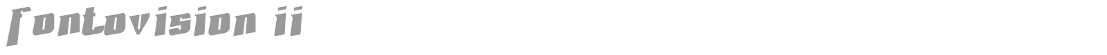 Fontovision font preview
